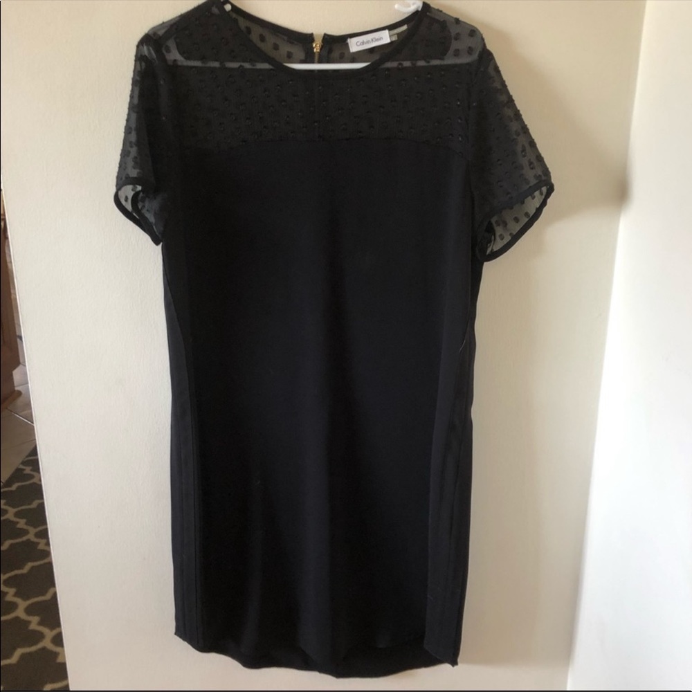 CLEAROUT🌟|| Calvin Klein Dress w/ sheer top